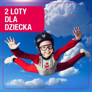 Pakiet 2 lotów dla dziecka w tunelu aerodynamicznym