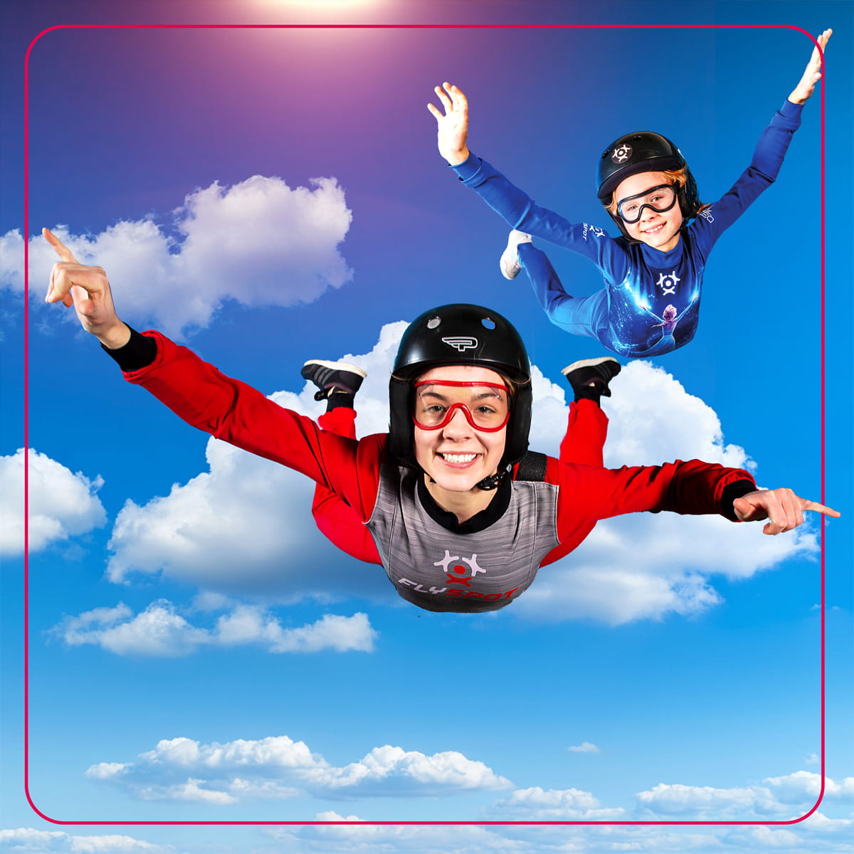 Pakiet rodzinny - 2 loty dla dorosłego + 2 dla dziecka