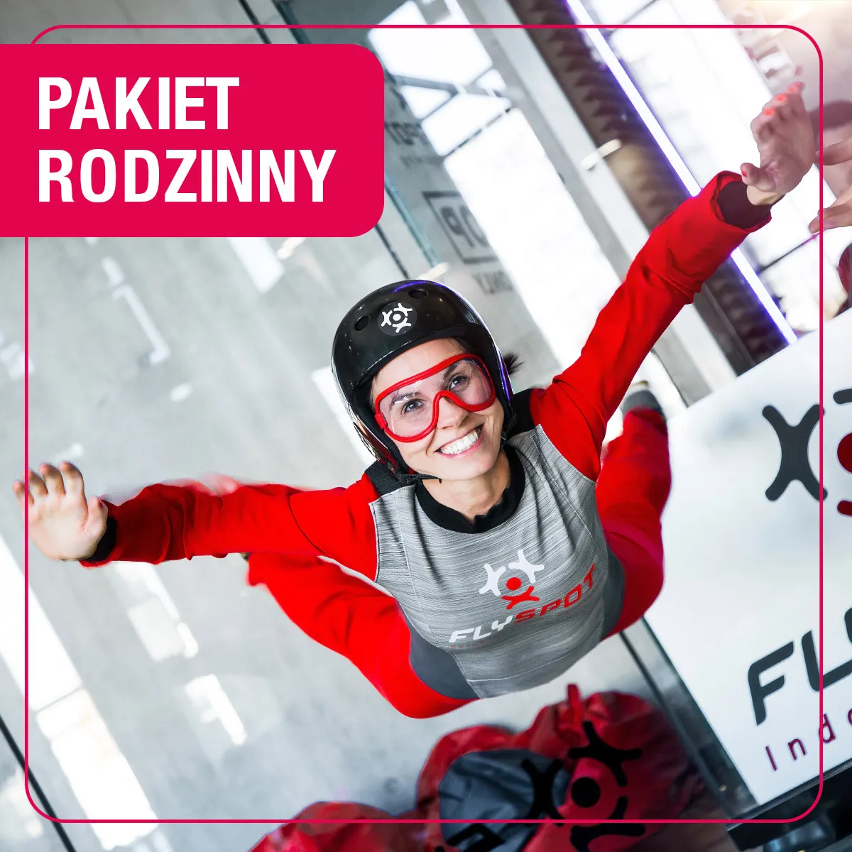 Pakiet rodzinny: 2 loty dla dorosłego + 2 dla dziecka