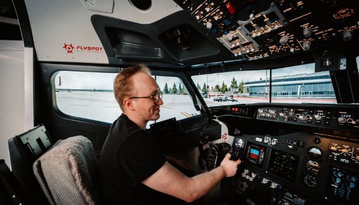60 minut za sterami Boeinga 737-800 dla 1 osoby